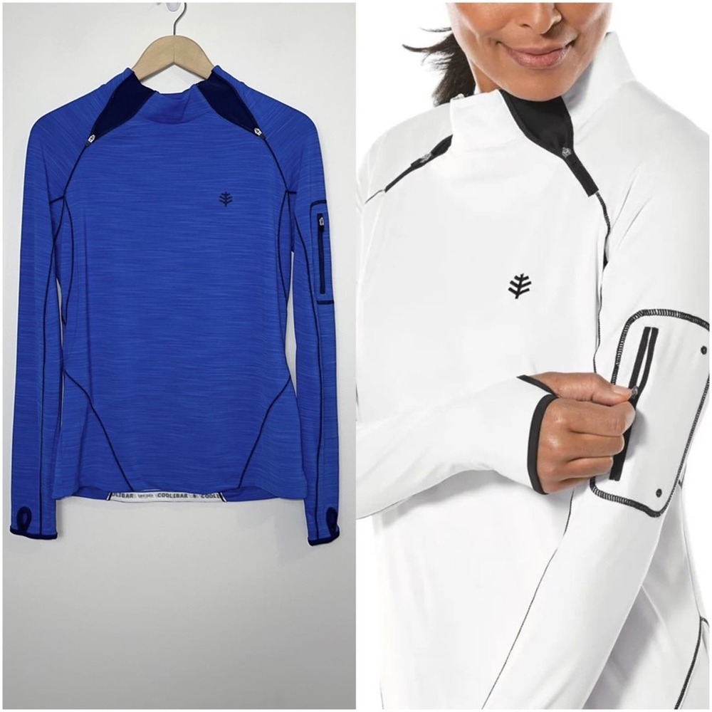 Coolibar Women's Geneva Quick-Zip Rash Guard UPF 50+